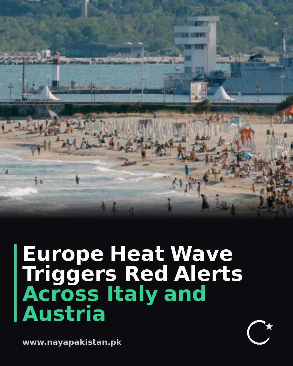 Europe Heat Wave Triggers Red Alerts Across Italy and Austria