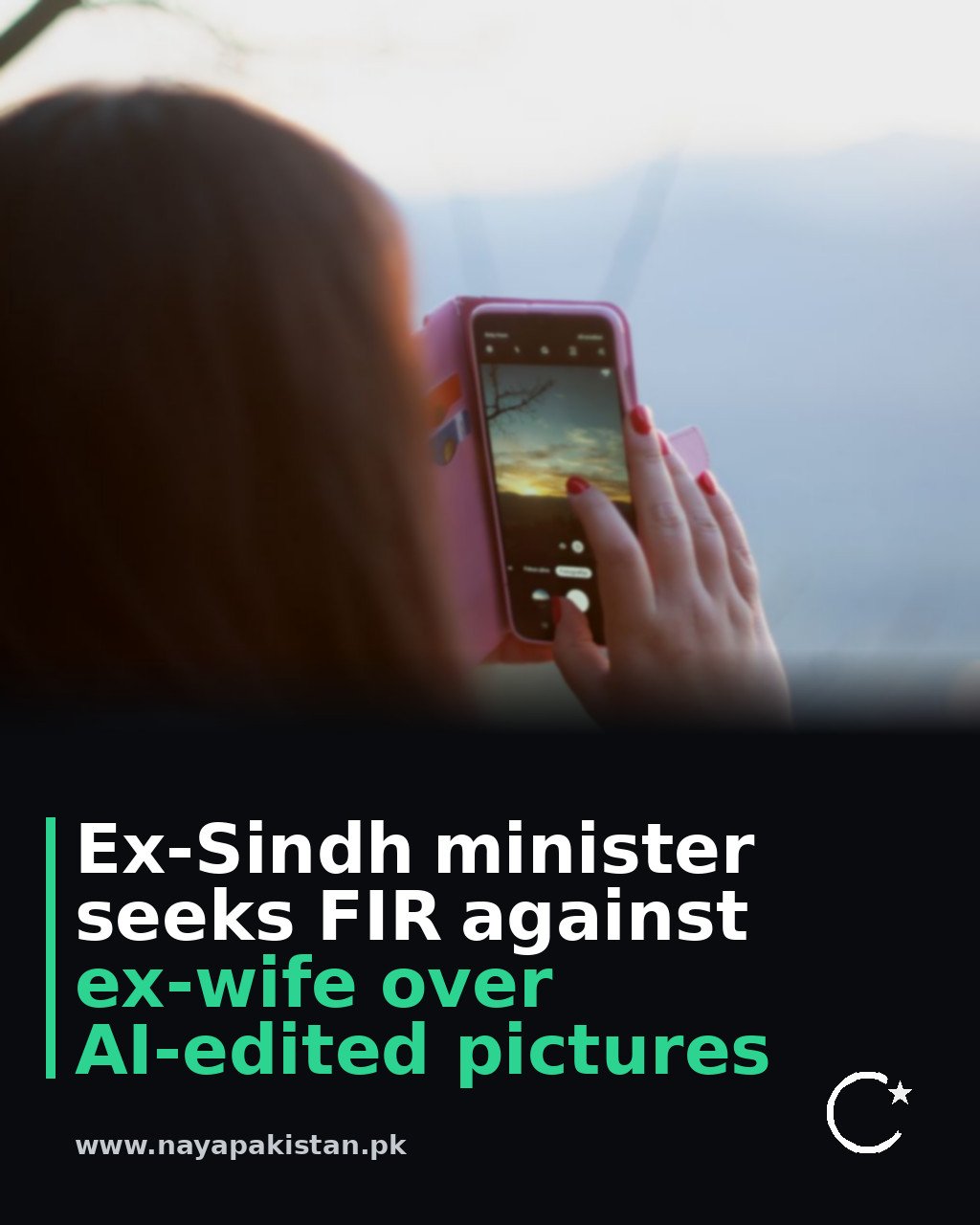 Ex-Sindh minister seeks FIR against ex-wife over AI-edited pictures