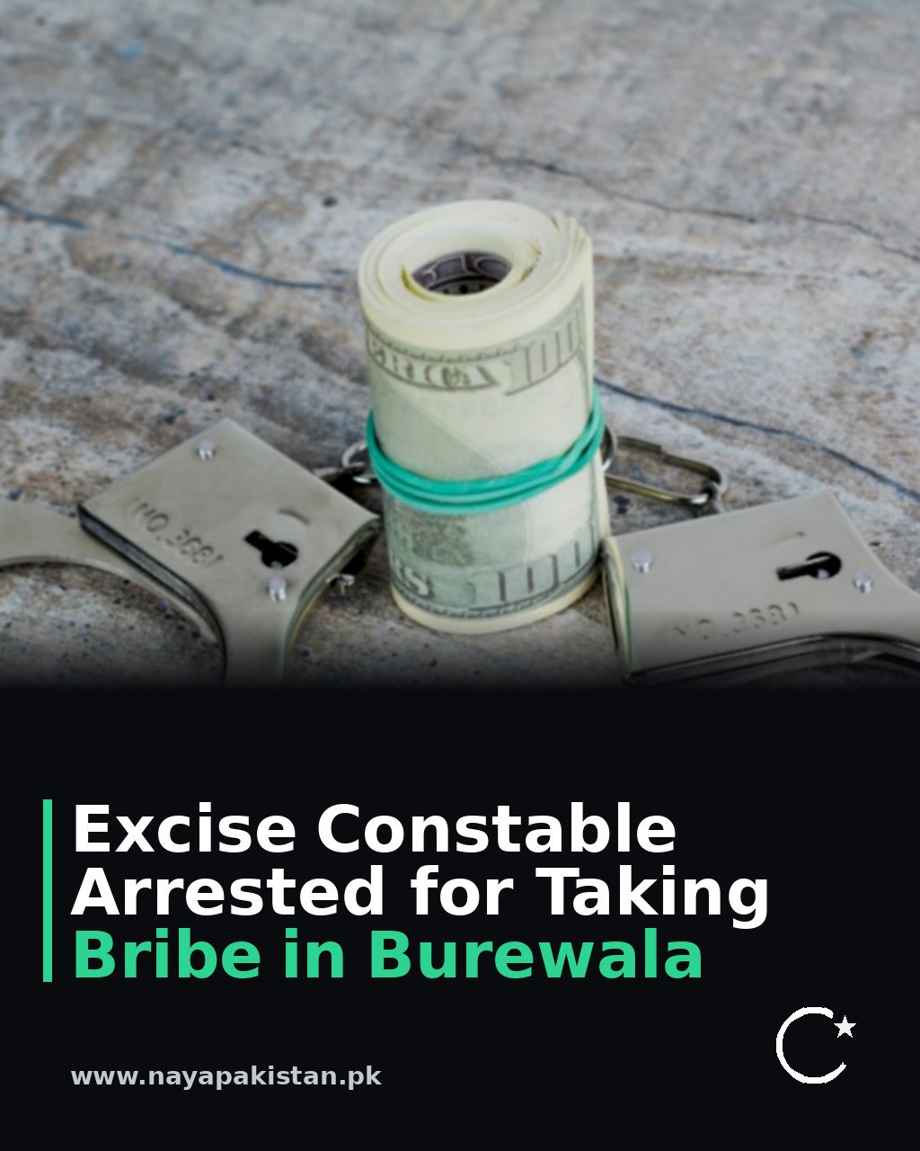 Excise Constable Arrested for Taking Bribe in Burewala