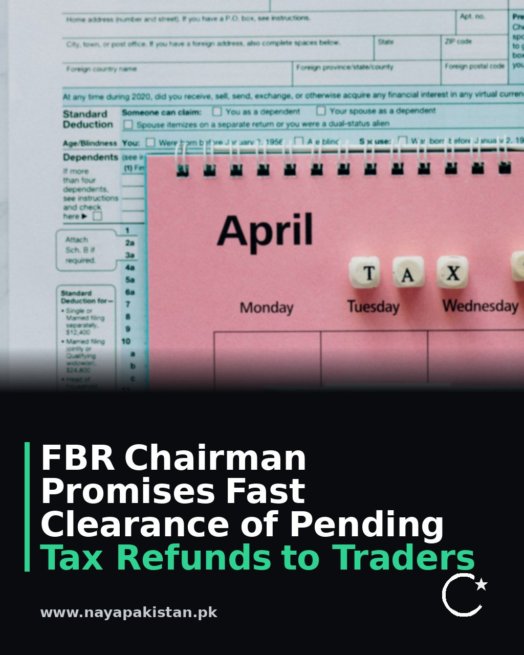 FBR Chairman Promises Fast Clearance of Pending Tax Refunds to Traders