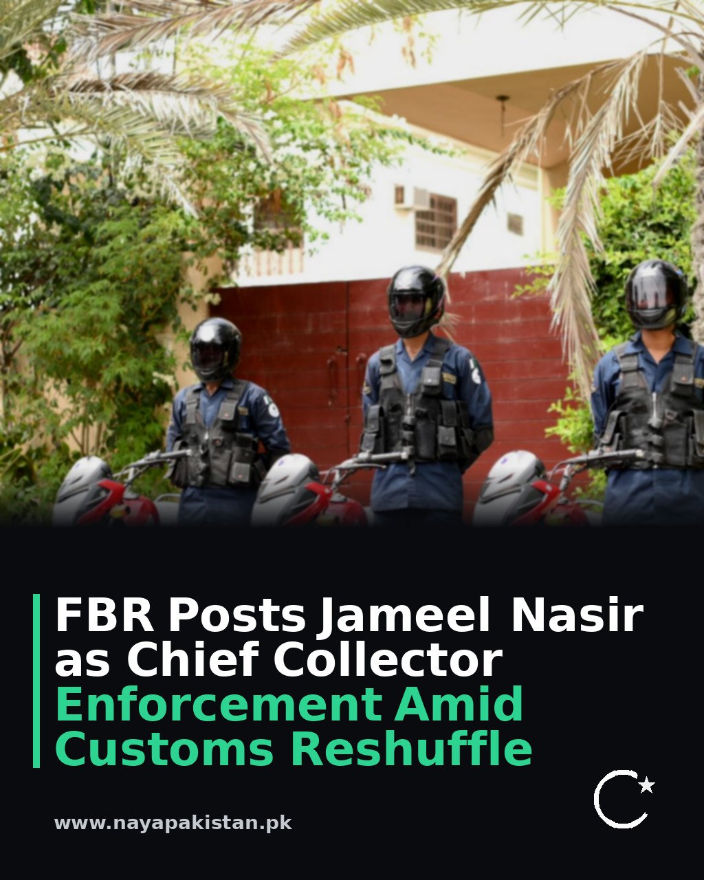 FBR Posts Jameel Nasir as Chief Collector Enforcement Amid Customs Reshuffle