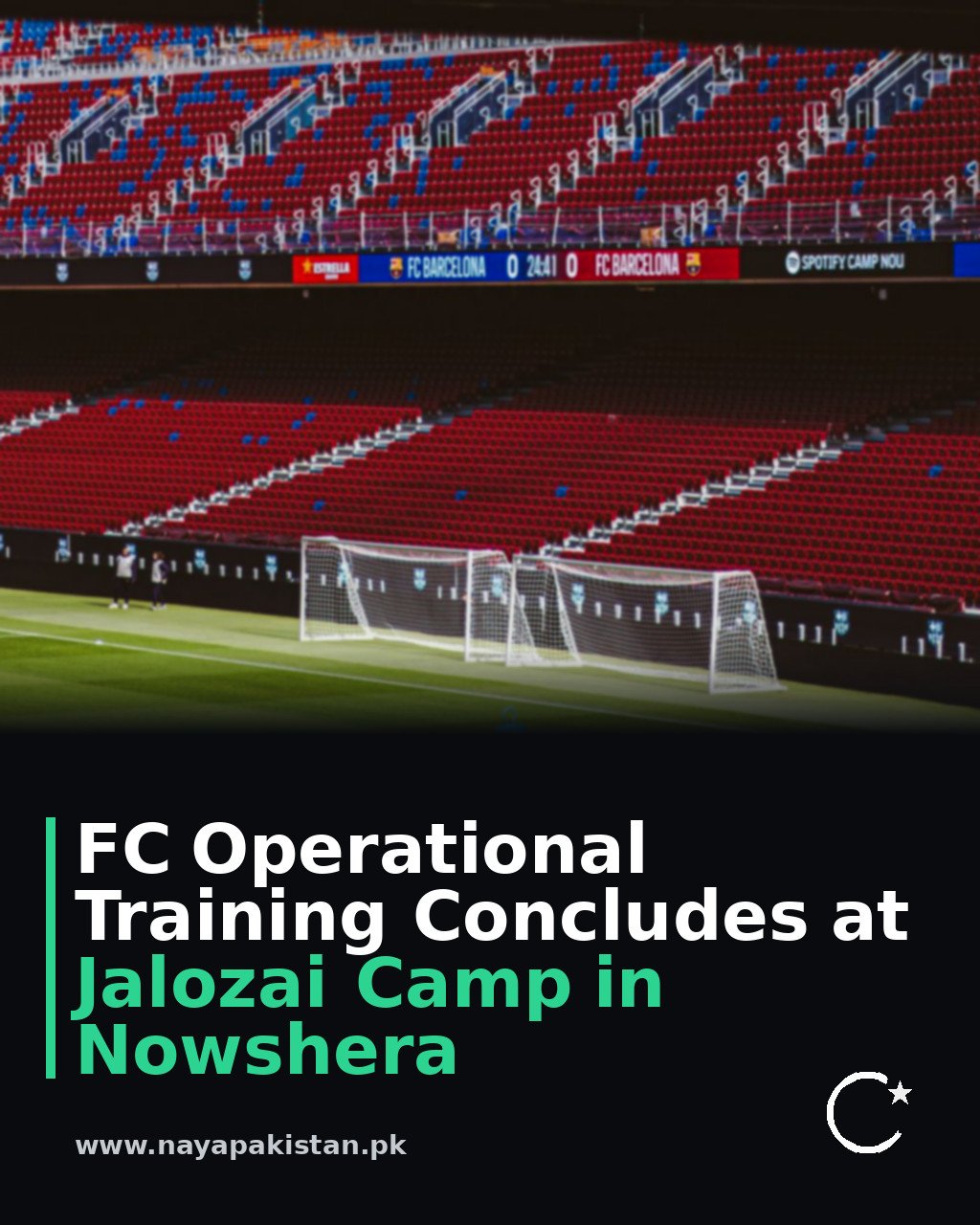 FC Operational Training Concludes at Jalozai Camp in Nowshera