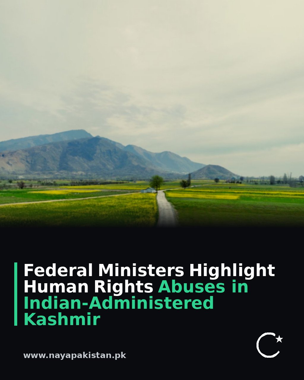 Federal Ministers Highlight Human Rights Abuses in Indian-Administered Kashmir