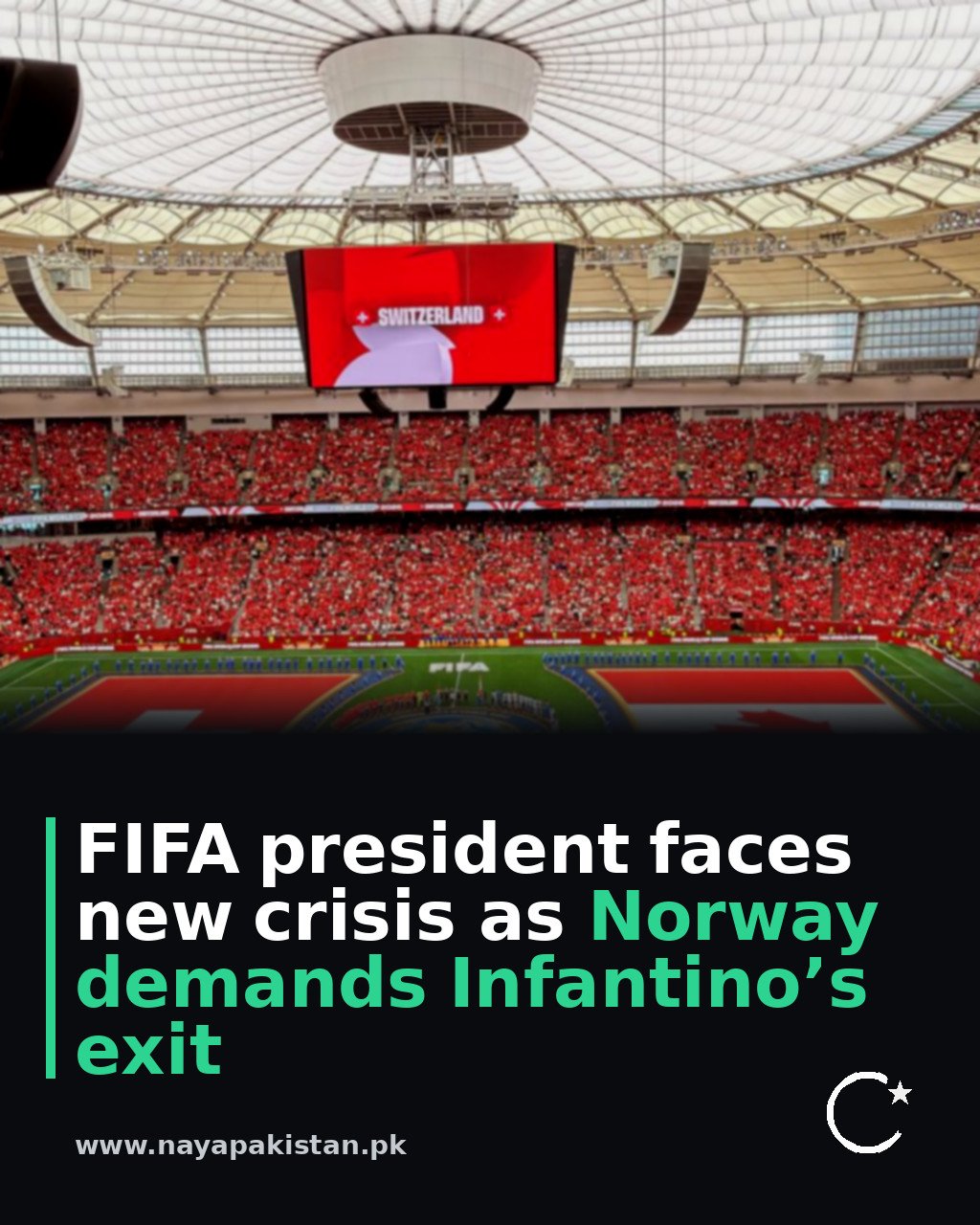FIFA president faces new crisis as Norway demands Infantino’s exit