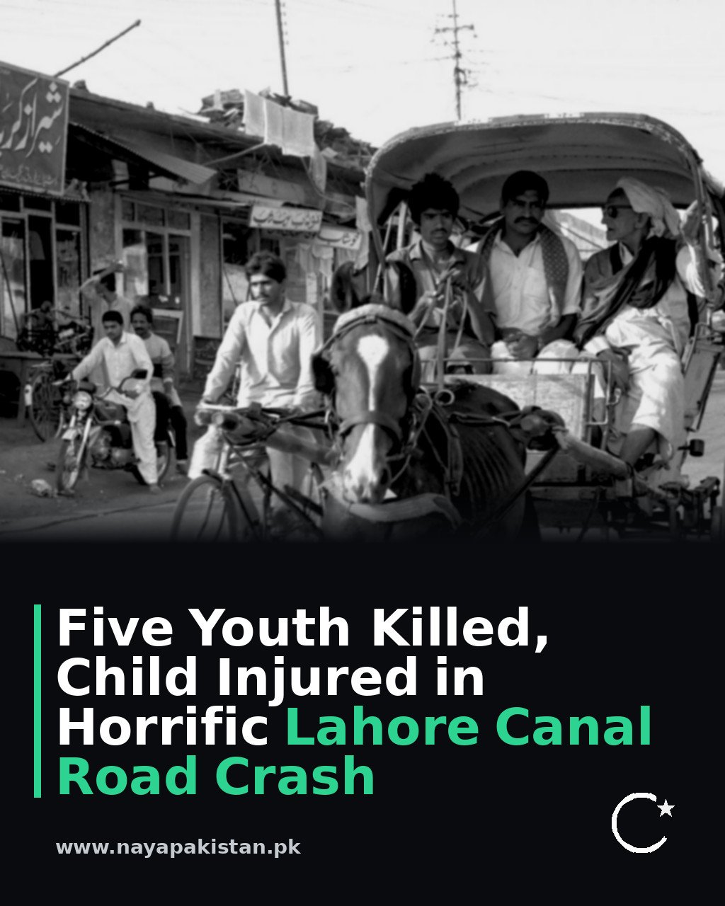 Five Youth Killed, Child Injured in Horrific Lahore Canal Road Crash
