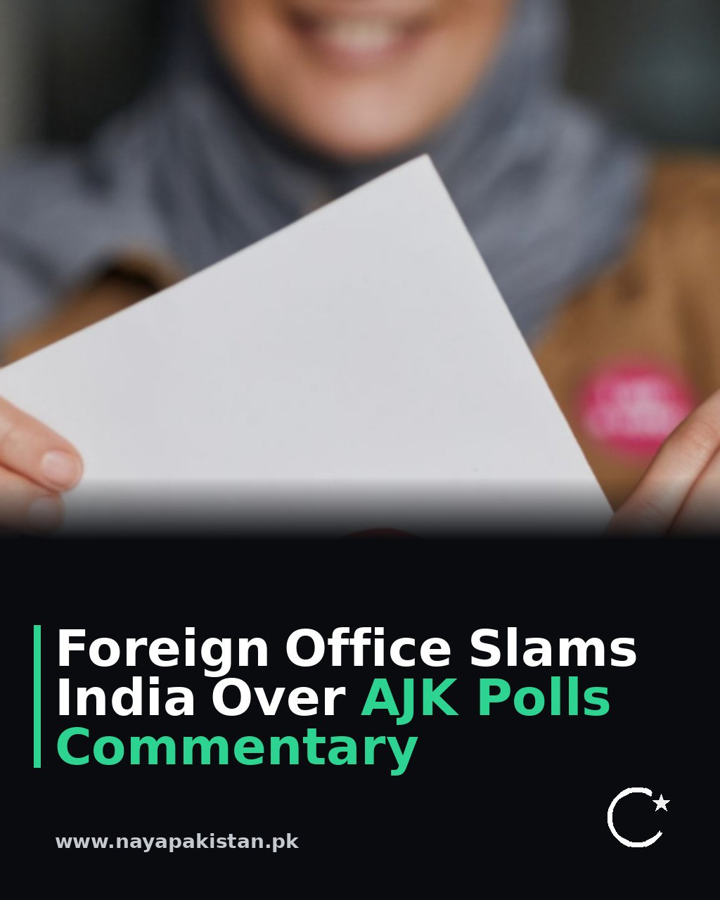 Foreign Office Slams India Over AJK Polls Commentary