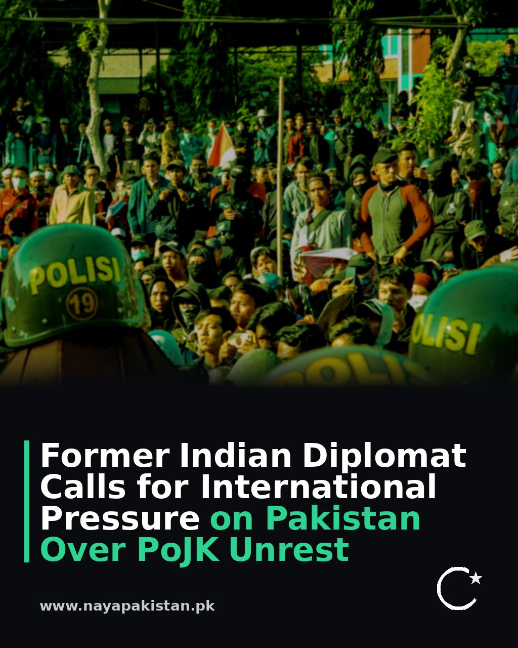 Former Indian Diplomat Calls for International Pressure on Pakistan Over PoJK Unrest