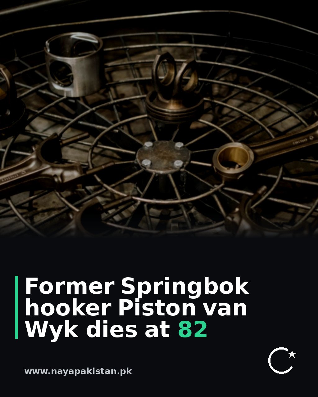 Former Springbok hooker Piston van Wyk dies at 82