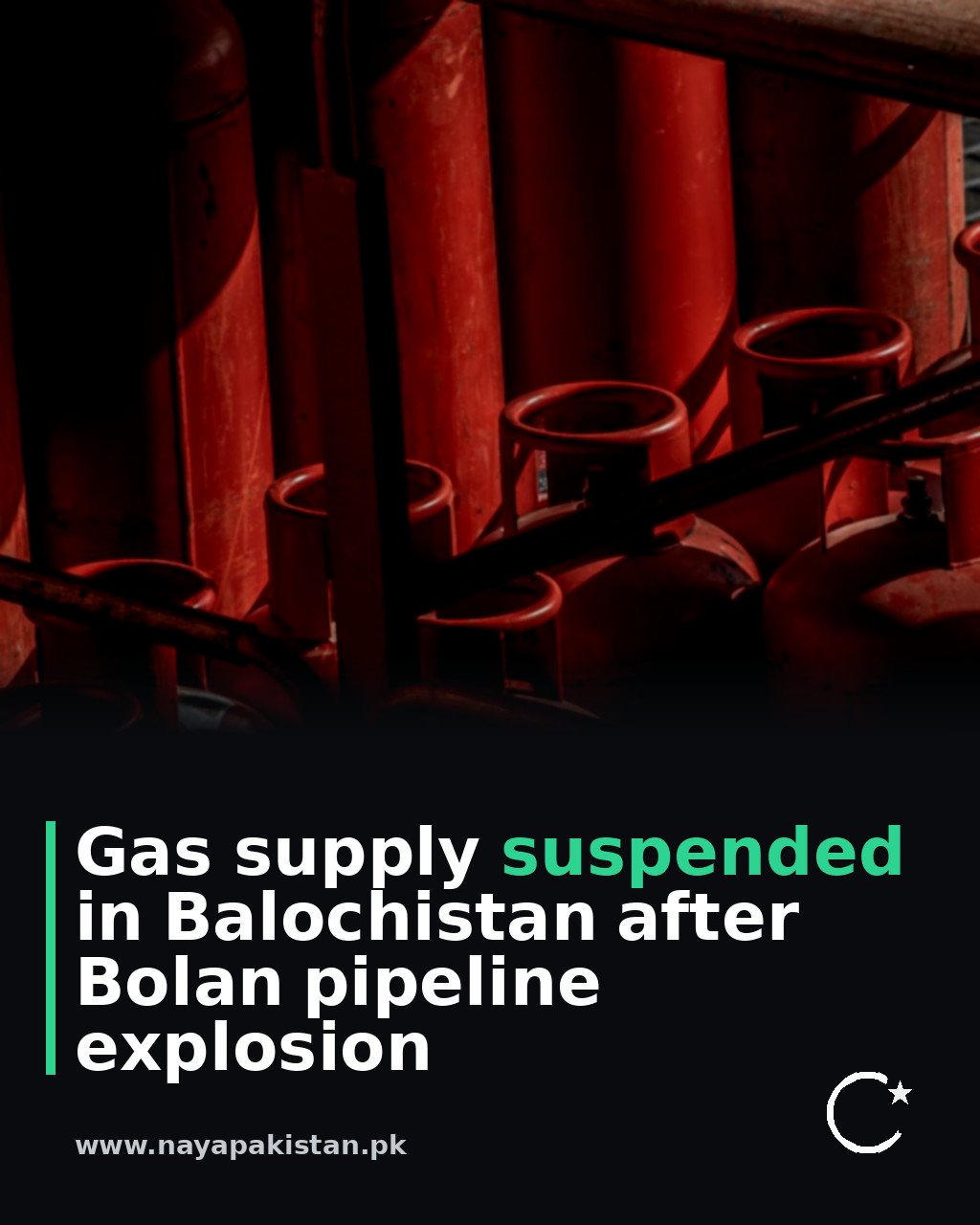 Gas supply suspended in Balochistan after Bolan pipeline explosion