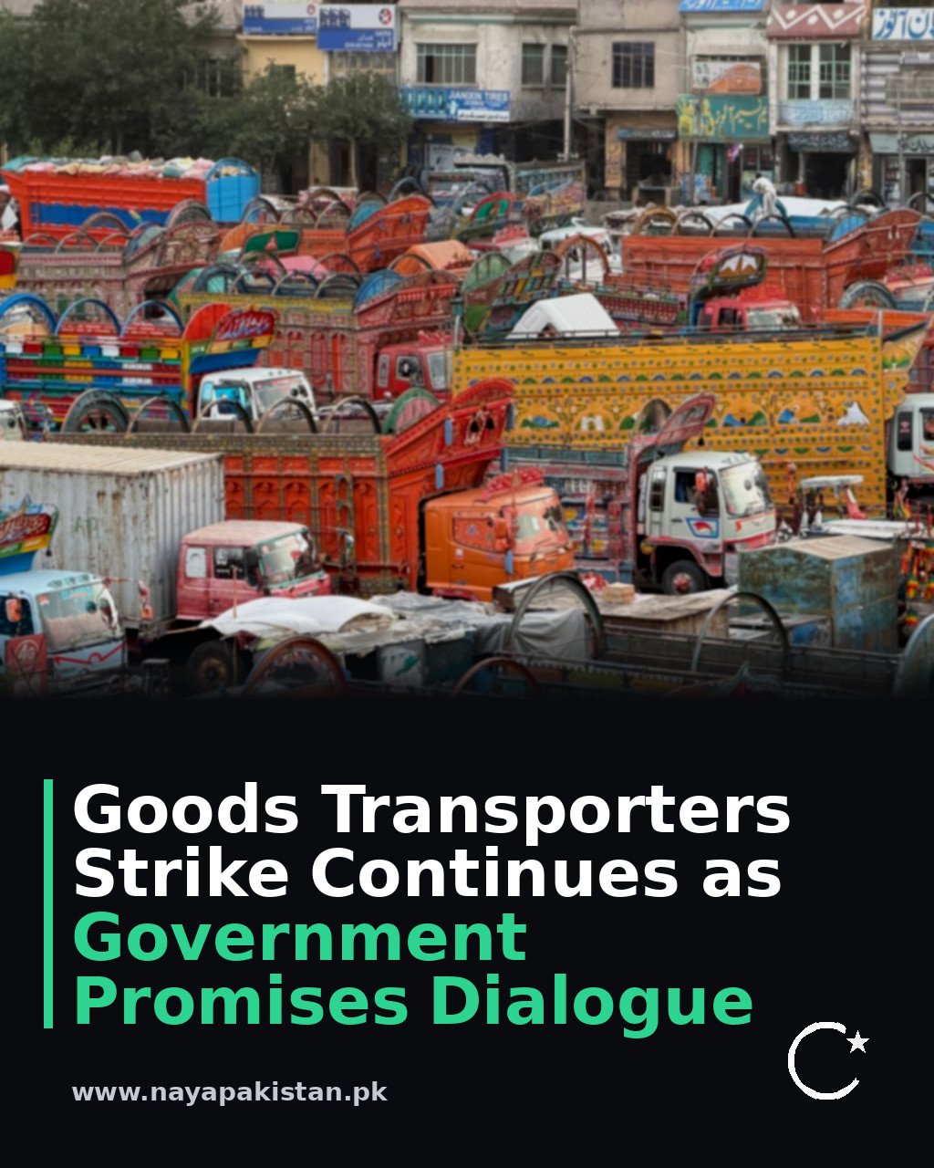 Goods Transporters Strike Continues as Government Promises Dialogue