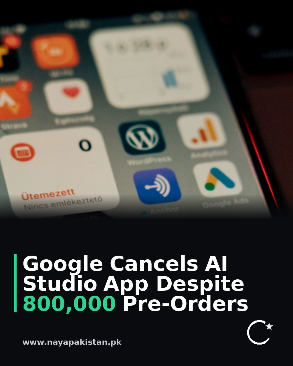Google Cancels AI Studio App Despite 800,000 Pre-Orders