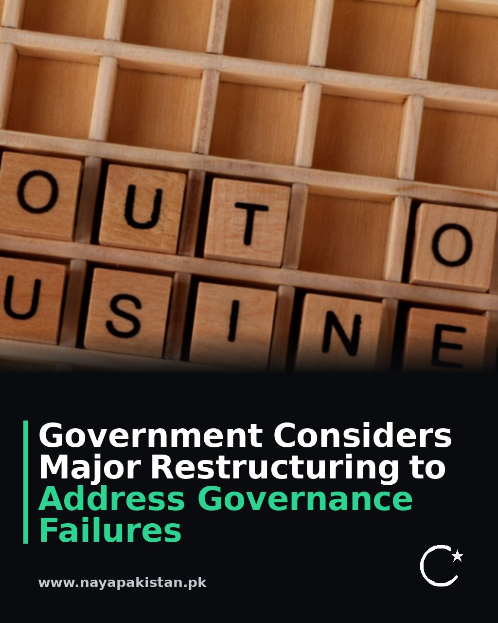 Government Considers Major Restructuring to Address Governance Failures