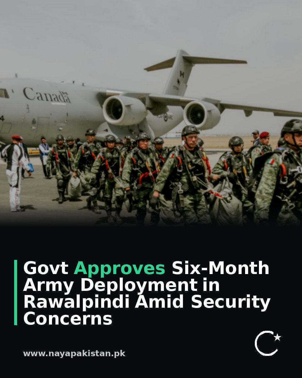 Govt Approves Six-Month Army Deployment in Rawalpindi Amid Security Concerns