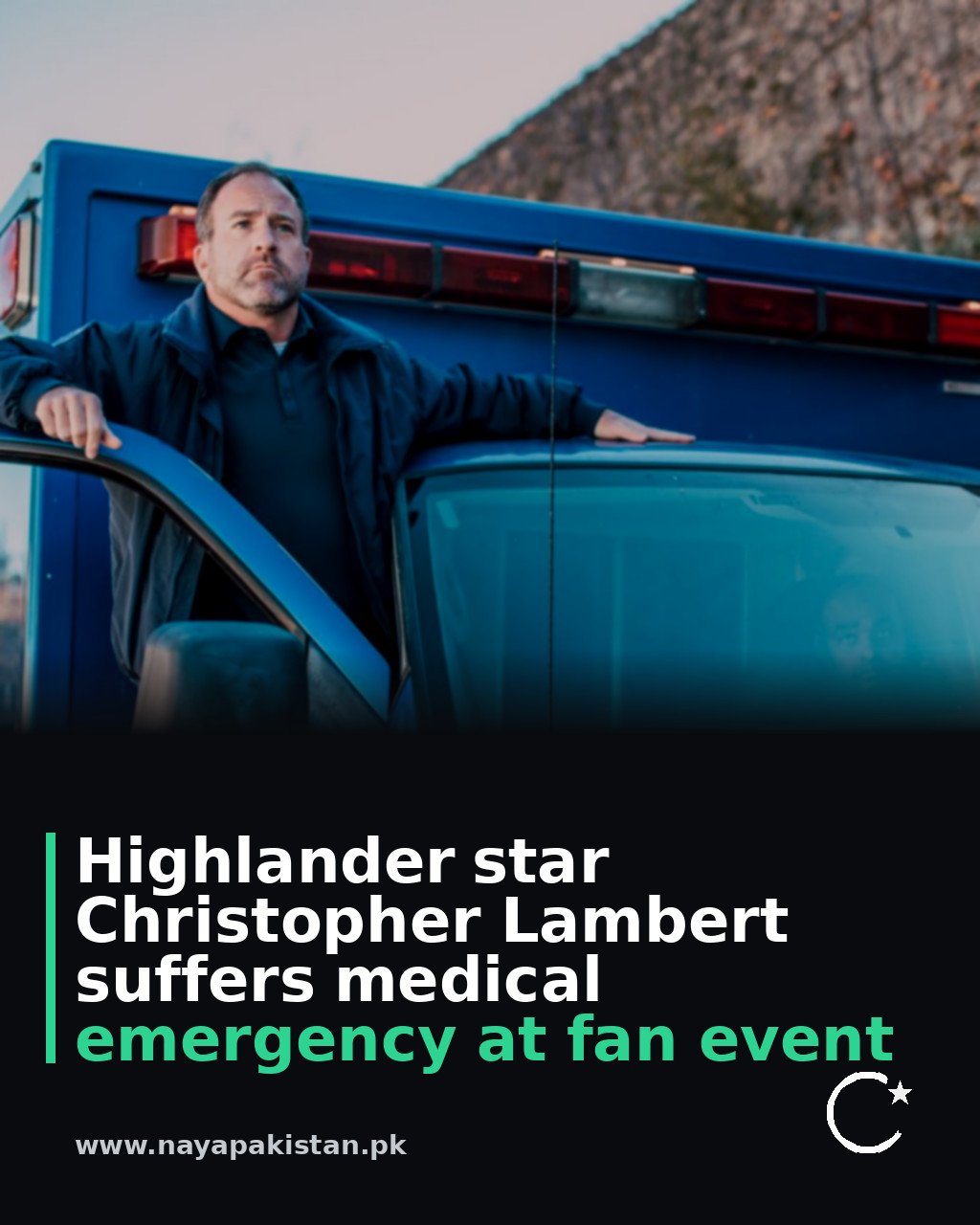 Highlander star Christopher Lambert suffers medical emergency at fan event