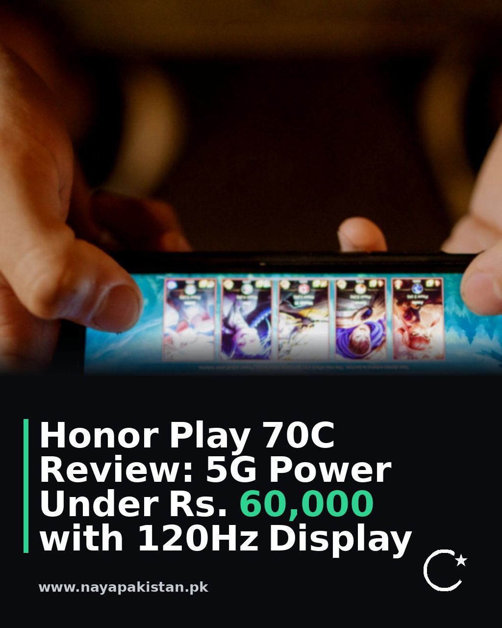 Honor Play 70C Review: 5G Power Under Rs. 60,000 with 120Hz Display