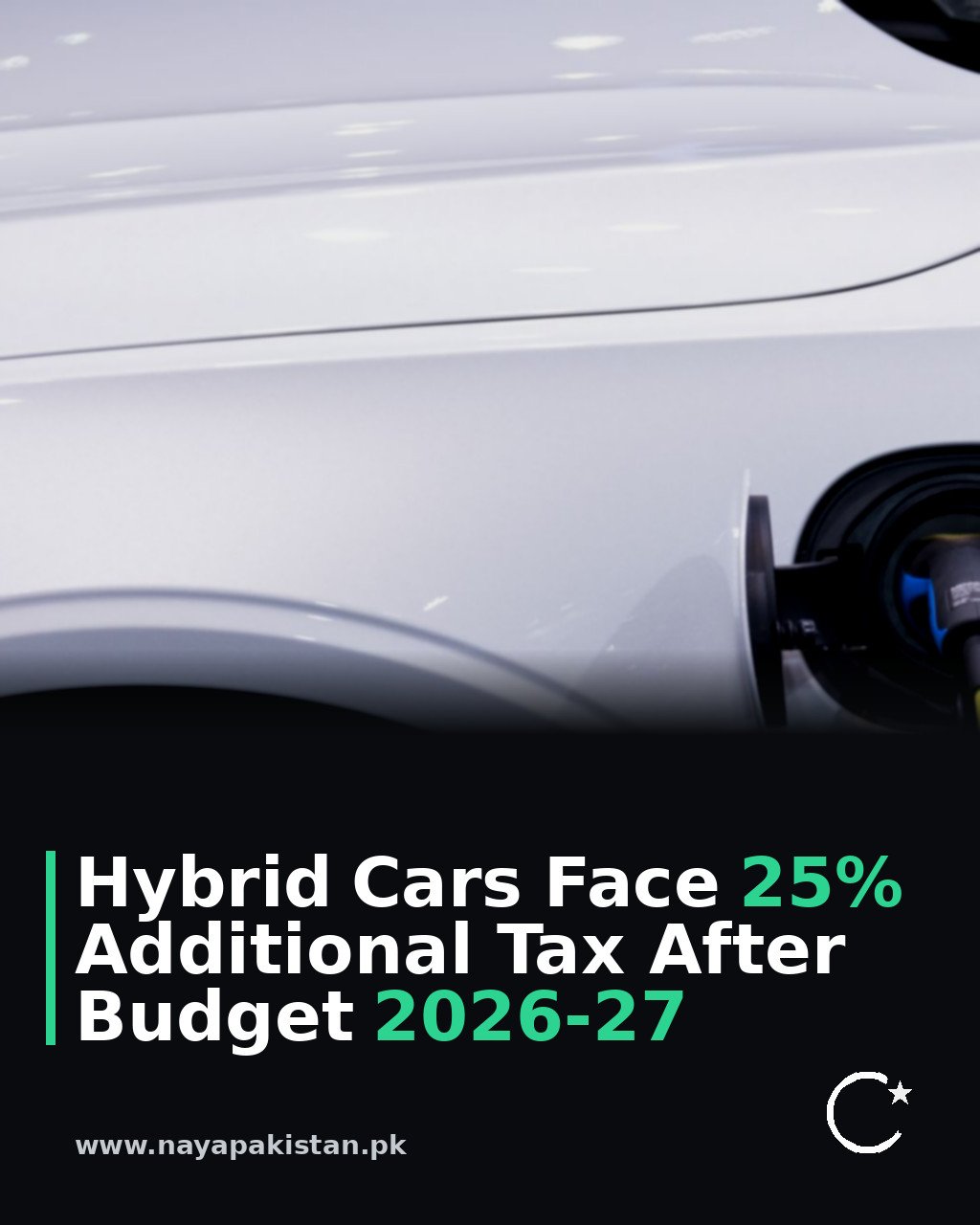 Hybrid Cars Face 25% Additional Tax After Budget 2026-27