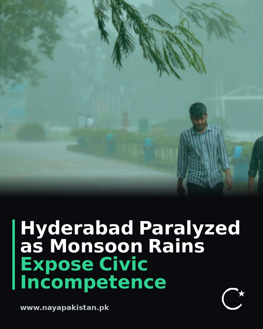 Hyderabad Paralyzed as Monsoon Rains Expose Civic Incompetence
