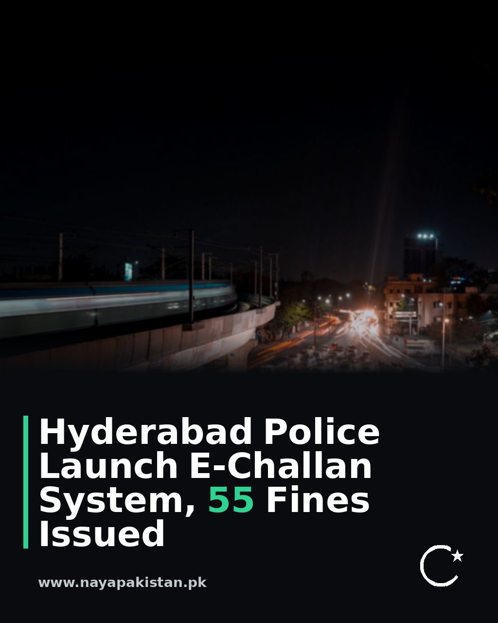 Hyderabad Police Launch E-Challan System, 55 Fines Issued
