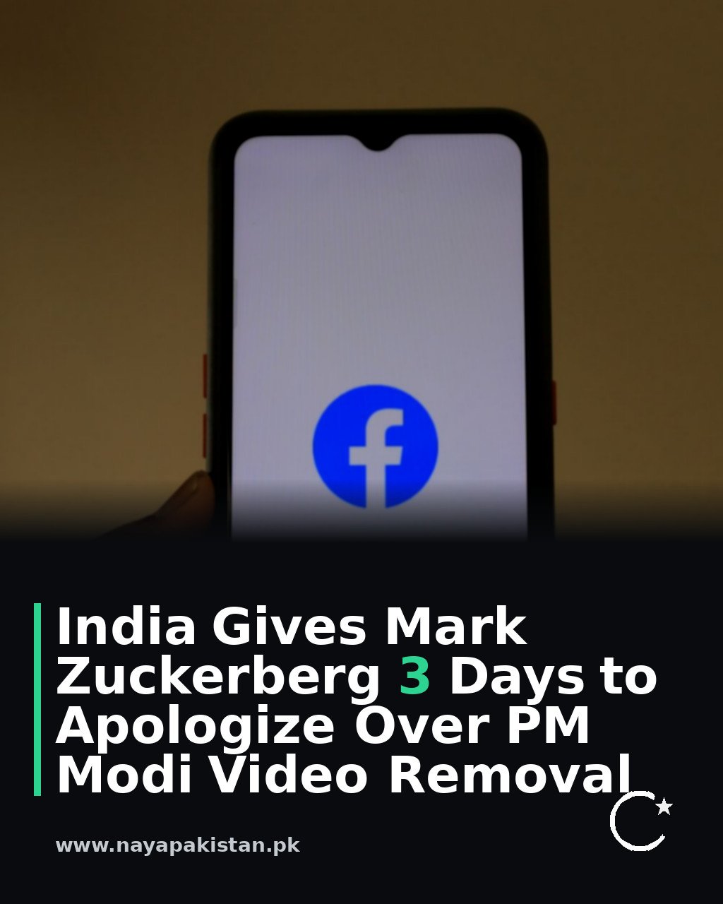 India Gives Mark Zuckerberg 3 Days to Apologize Over PM Modi Video Removal