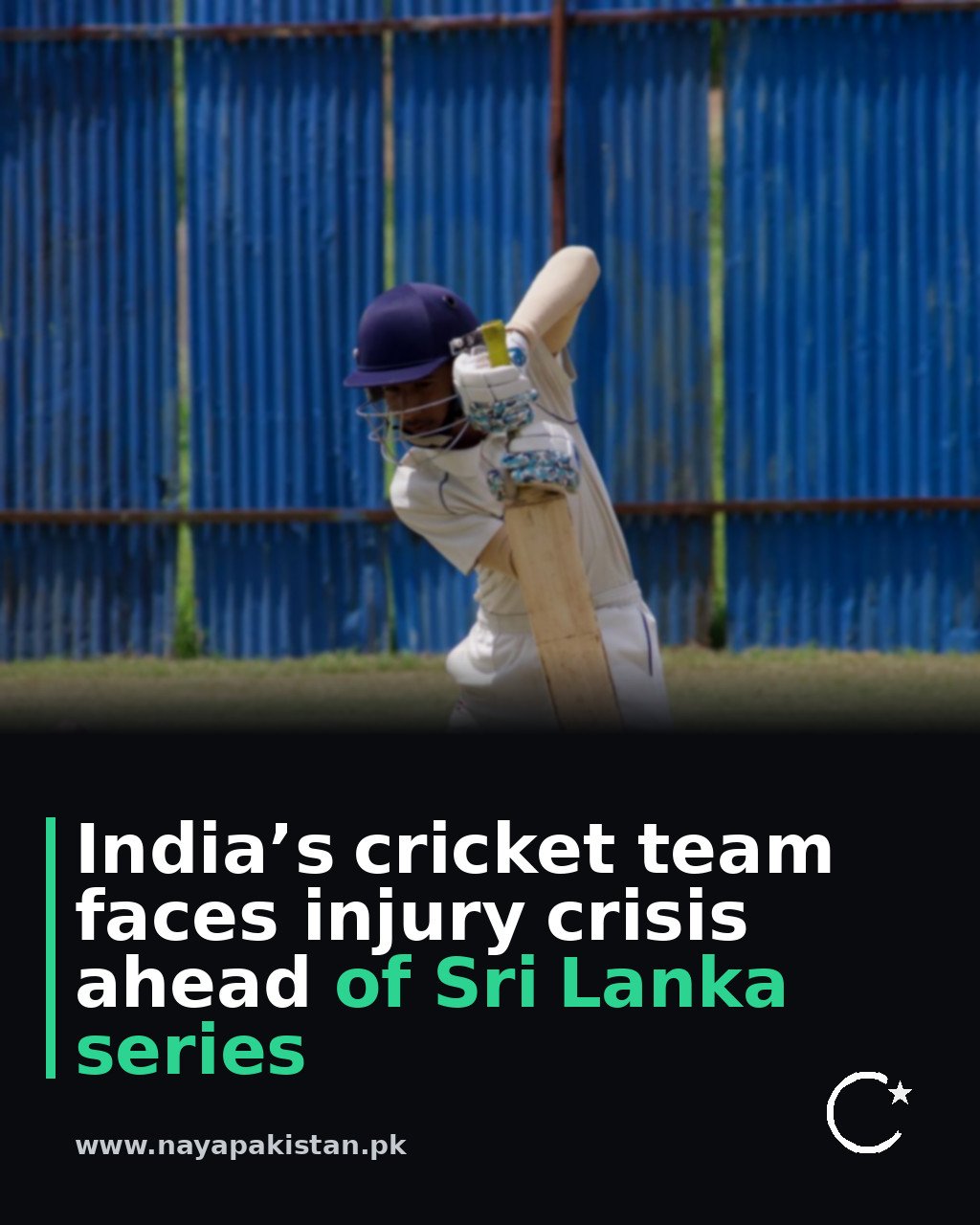 India’s cricket team faces injury crisis ahead of Sri Lanka series