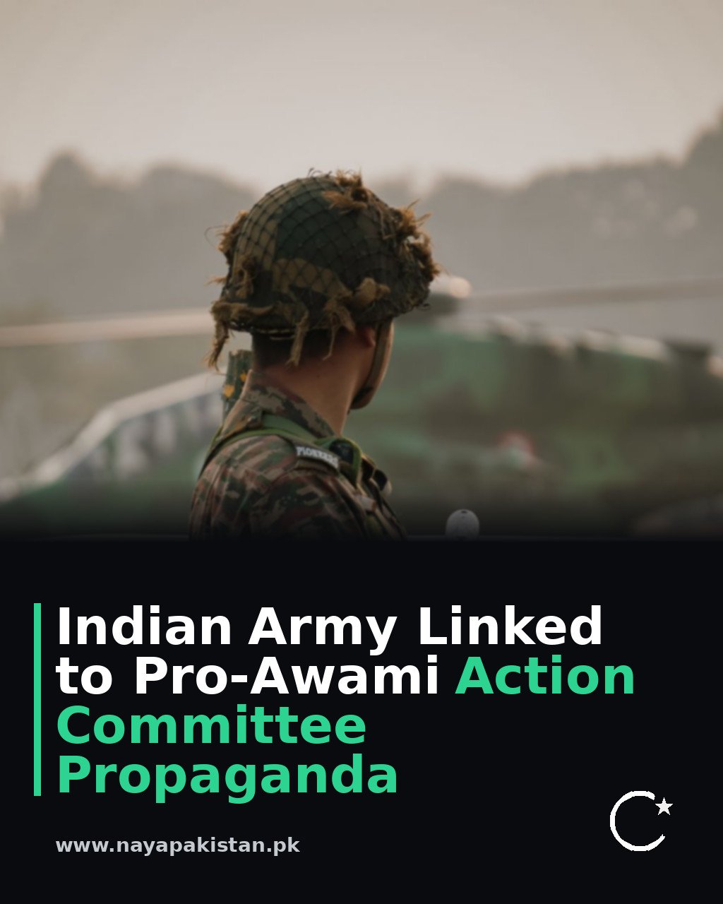 Indian Army Linked to Pro-Awami Action Committee Propaganda