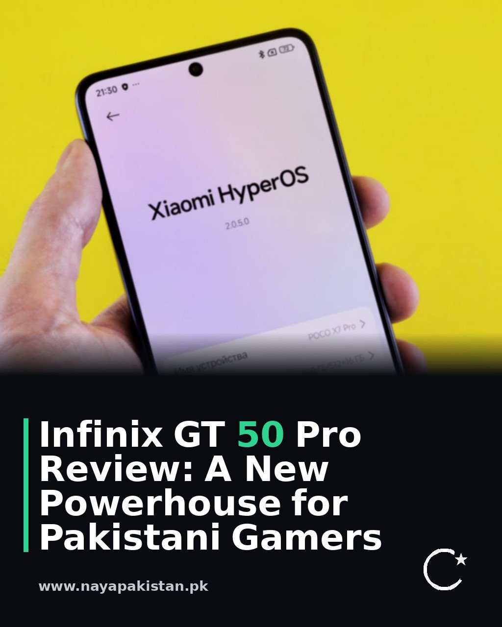 Infinix GT 50 Pro Review: A New Powerhouse for Pakistani Gamers