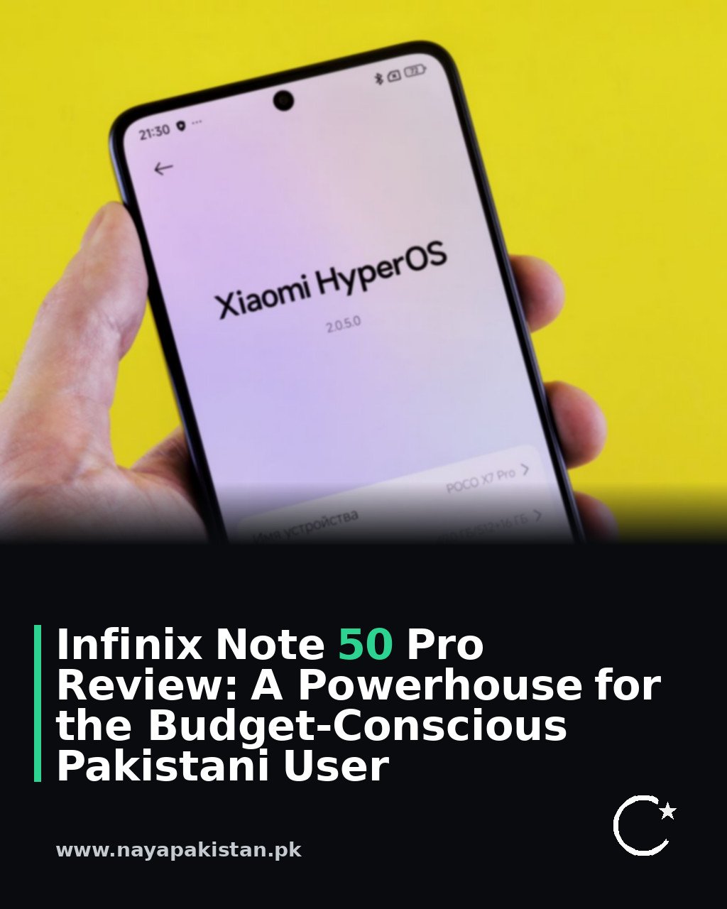 Infinix Note 50 Pro Review: A Powerhouse for the Budget-Conscious Pakistani User