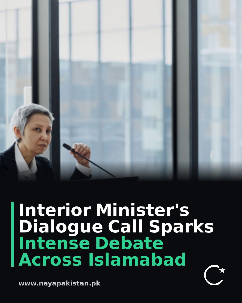 Interior Minister's Dialogue Call Sparks Intense Debate Across Islamabad