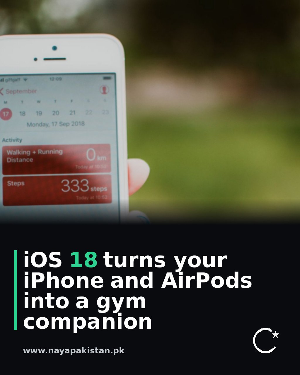iOS 18 turns your iPhone and AirPods into a gym companion
