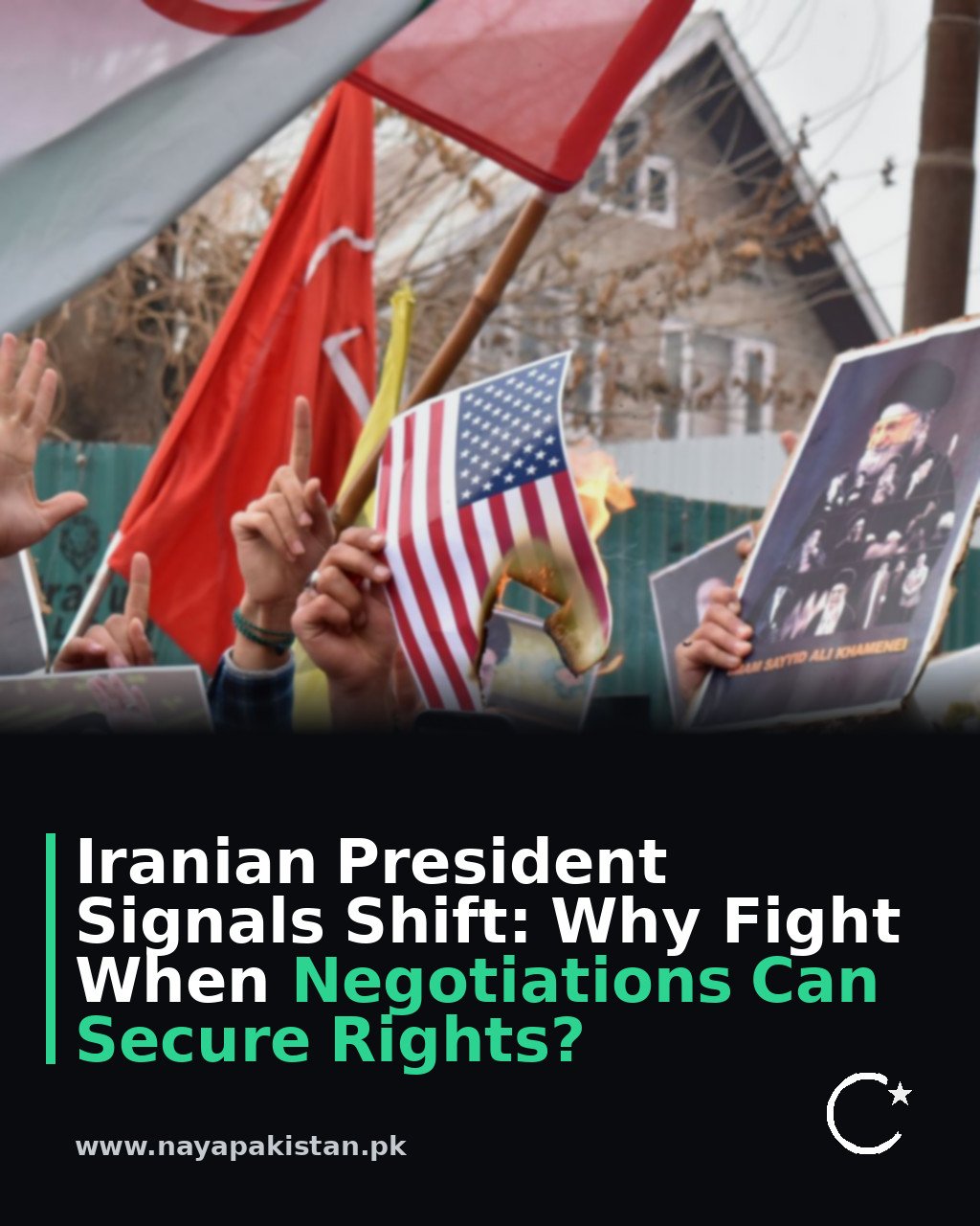 Iranian President Signals Shift: Why Fight When Negotiations Can Secure Rights?