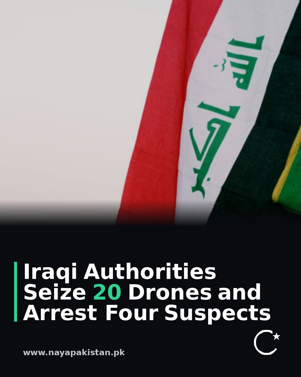 Iraqi Authorities Seize 20 Drones and Arrest Four Suspects