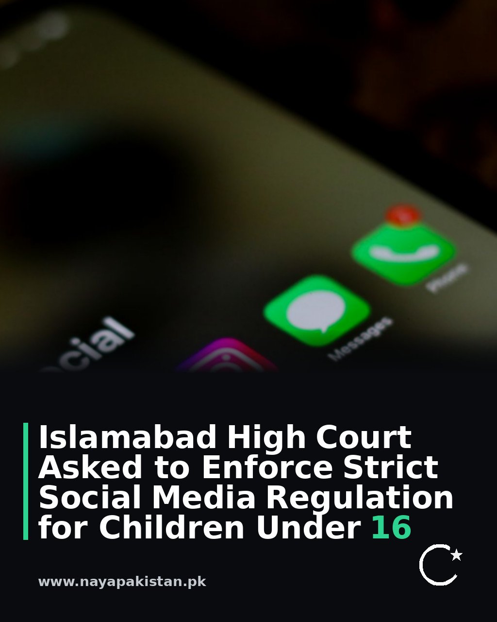 Islamabad High Court Asked to Enforce Strict Social Media Regulation for Children Under 16