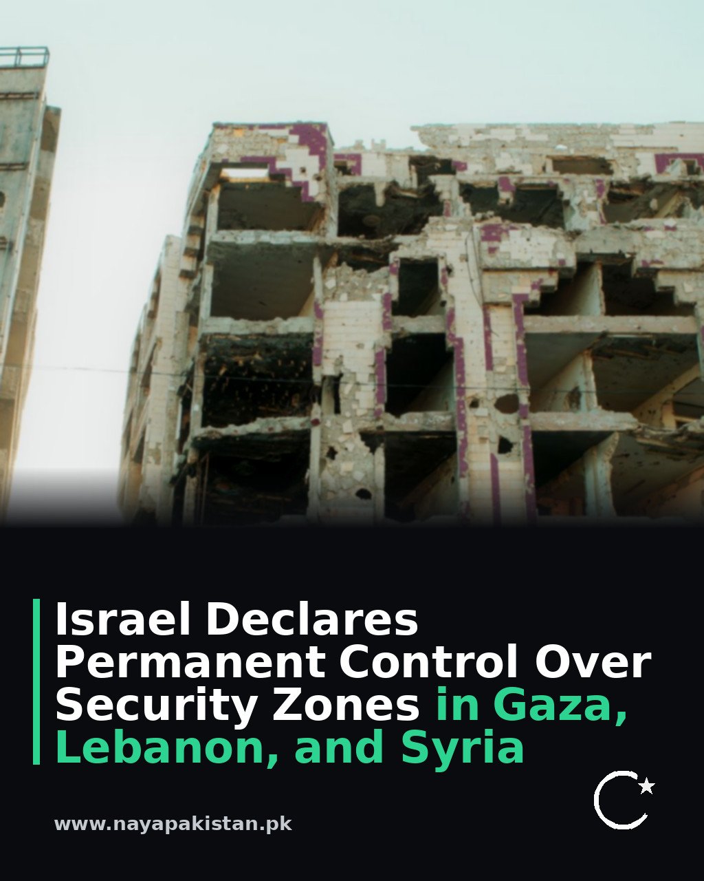 Israel Declares Permanent Control Over Security Zones in Gaza, Lebanon, and Syria