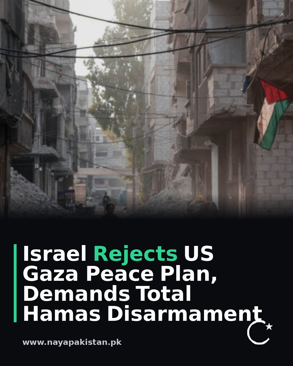 Israel Rejects US Gaza Peace Plan, Demands Total Hamas Disarmament