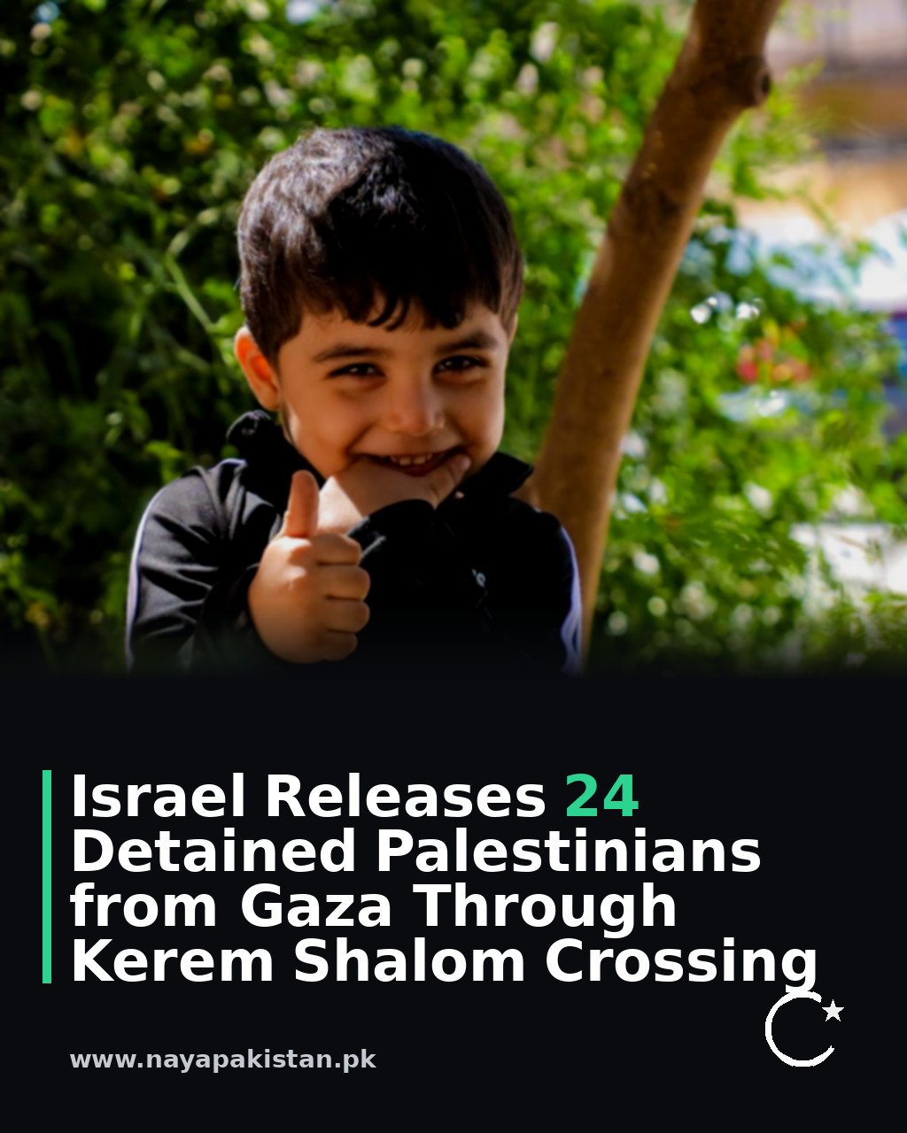 Israel Releases 24 Detained Palestinians from Gaza Through Kerem Shalom Crossing
