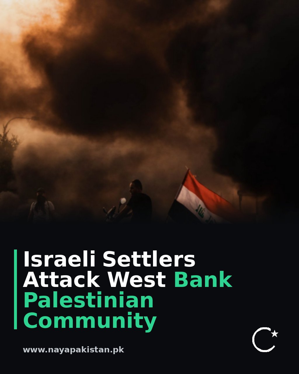 Israeli Settlers Attack West Bank Palestinian Community