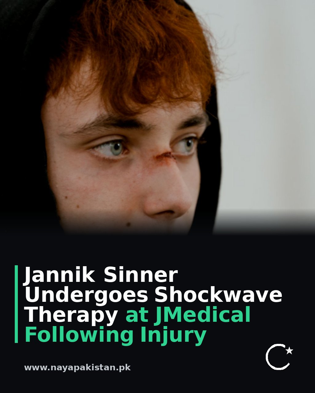 Jannik Sinner Undergoes Shockwave Therapy at JMedical Following Injury