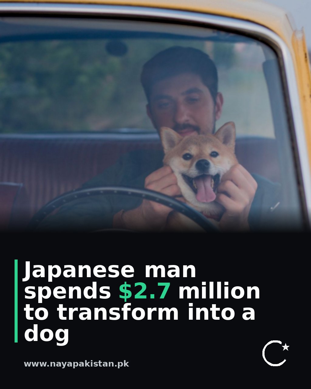 Japanese man spends $2.7 million to transform into a dog