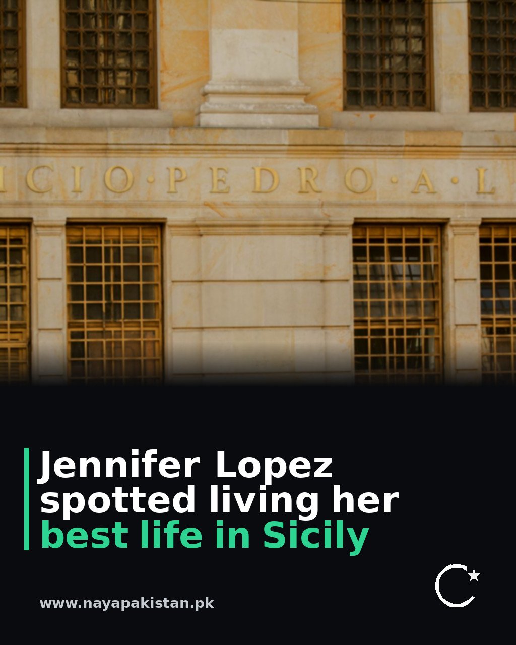 Jennifer Lopez spotted living her best life in Sicily