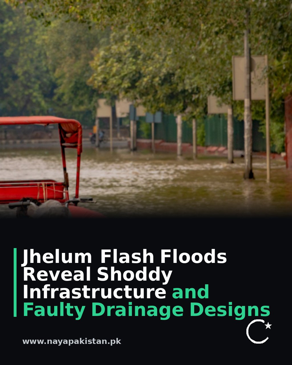 Jhelum Flash Floods Reveal Shoddy Infrastructure and Faulty Drainage Designs