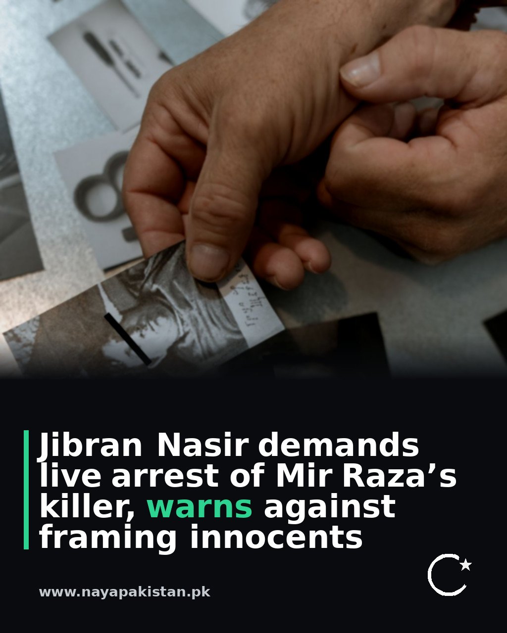 Jibran Nasir demands live arrest of Mir Raza’s killer, warns against framing innocents