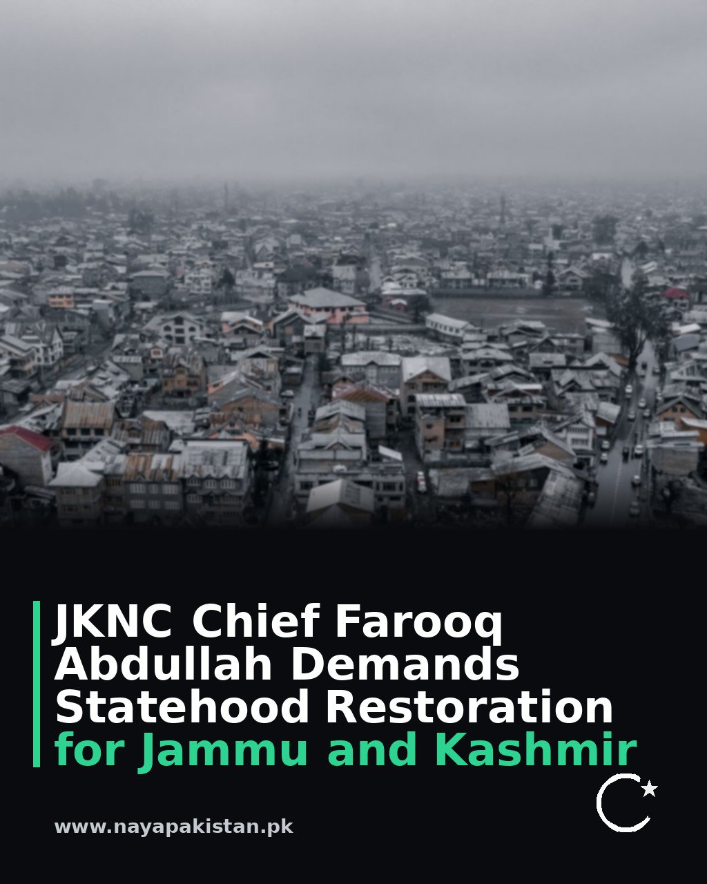 JKNC Chief Farooq Abdullah Demands Statehood Restoration for Jammu and Kashmir