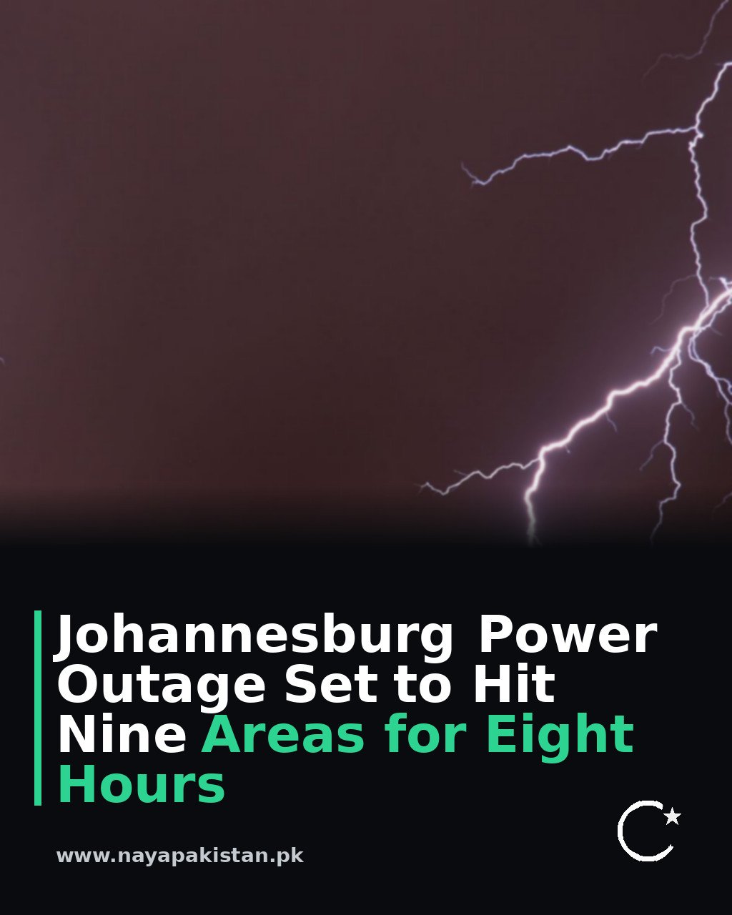 Johannesburg Power Outage Set to Hit Nine Areas for Eight Hours