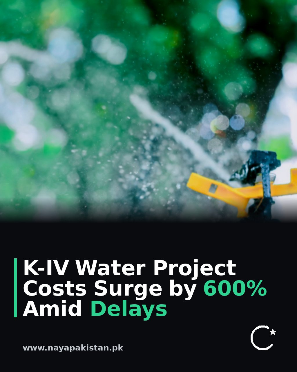 K-IV Water Project Costs Surge by 600% Amid Delays