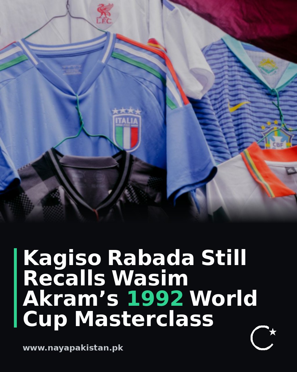 Kagiso Rabada Still Recalls Wasim Akram’s 1992 World Cup Masterclass