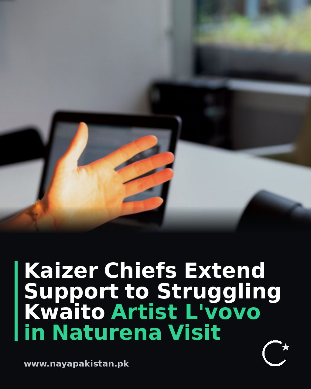 Kaizer Chiefs Extend Support to Struggling Kwaito Artist L'vovo in Naturena Visit
