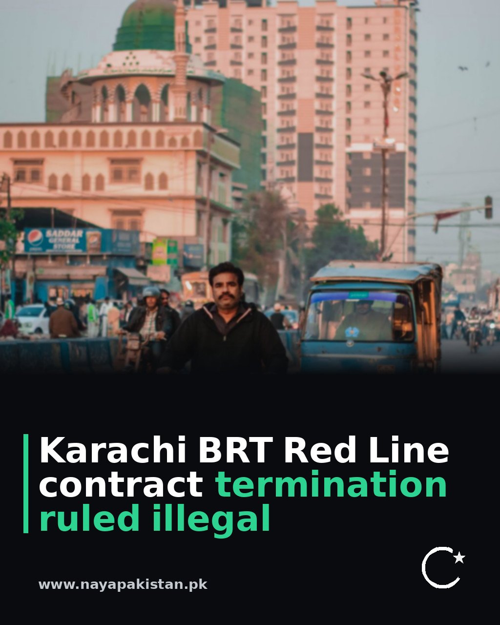 Karachi BRT Red Line contract termination ruled illegal