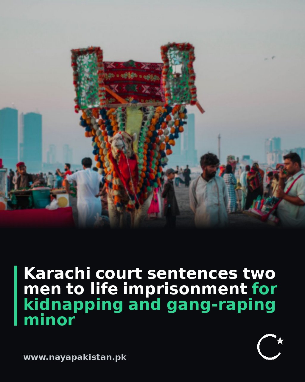 Karachi court sentences two men to life imprisonment for kidnapping and gang-raping minor