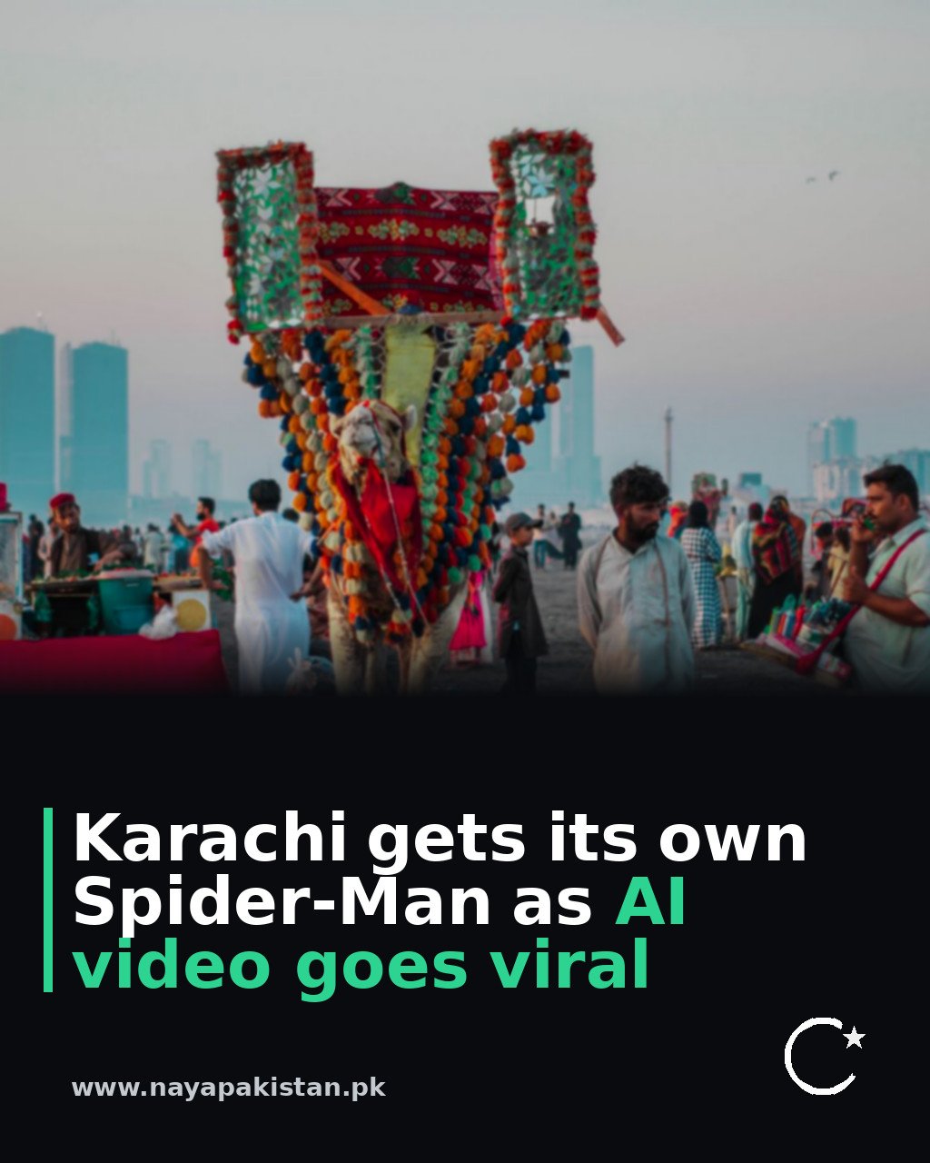 Karachi gets its own Spider-Man as AI video goes viral