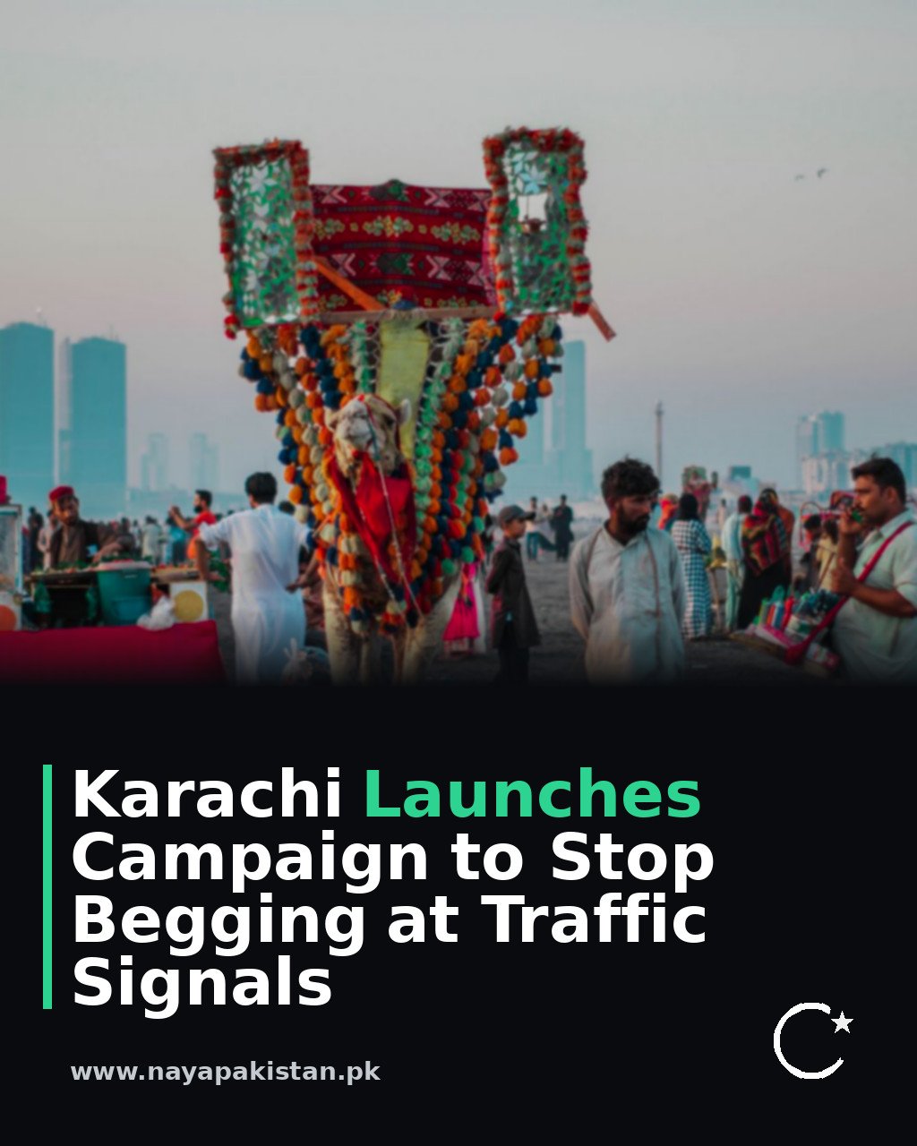 Karachi Launches Campaign to Stop Begging at Traffic Signals